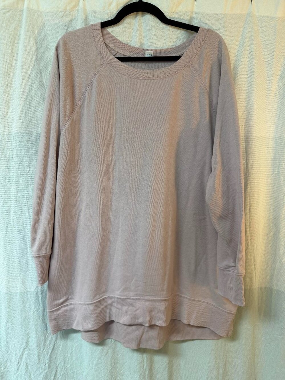Raglan Tunic Sweatshirt